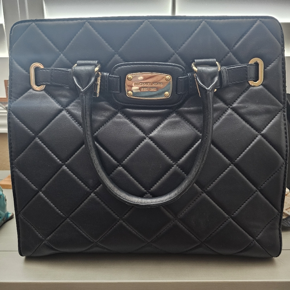 MK Black Tote Bag